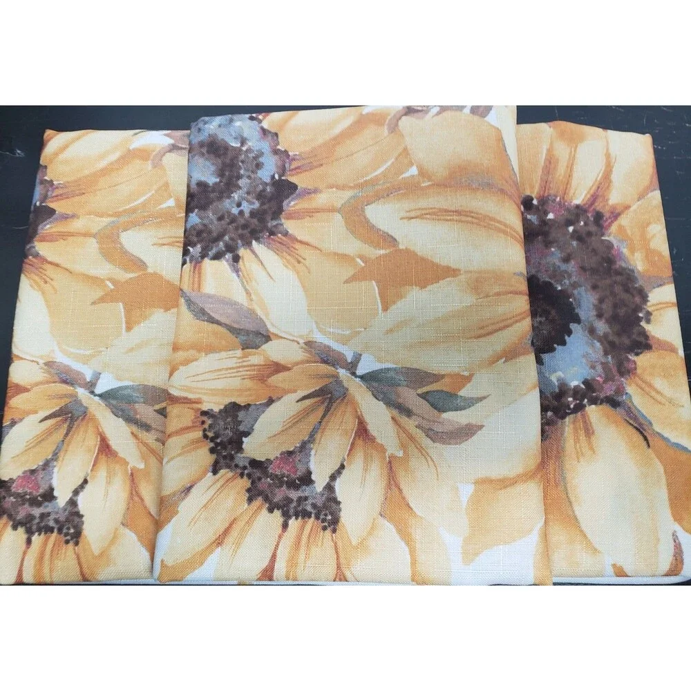 Printed Linen Tablecloth 60